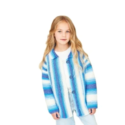Image of Stylecraft 10049 Child Chunky Cardigan Knitting Pattern