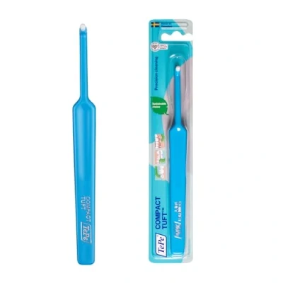 Image of TePe Compact Tuft toothbrush, pack of 10