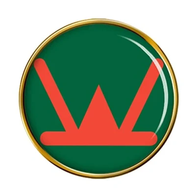 Image of 160th Infantry Brigade &amp; HQ Wales, British Army Pin Badge