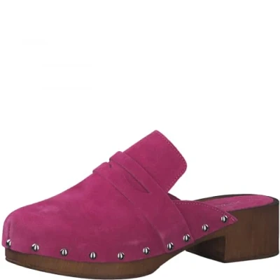 Image of Marco Tozzi Women&#039;s Damen 2 27247 28 Pantolette Heeled Sandal, FUXIA, 3 UK