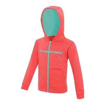 Image of Trangoworld Oby Jacket, Unisex Children, Pink/Light Green, 04