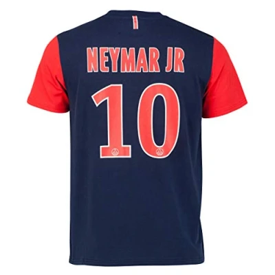 Image of Paris Saint Germain PSG T Shirt Neymar Jr Official Collection Men&#039;s Size, Blue, M