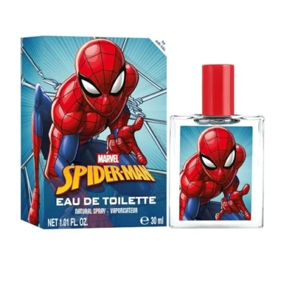 Image of Marvel Spiderman Eau de Toilette Natural Perfume Spray, Vegan and Dermatologically tested EDT fragrance Spray for Kids, 30ml