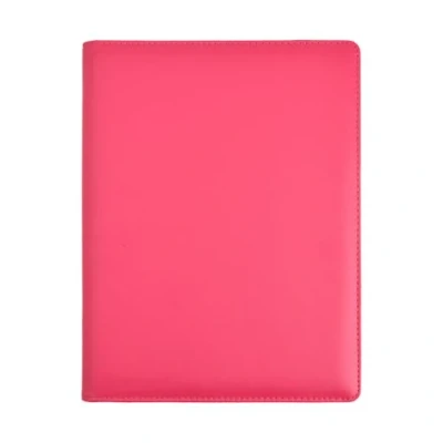 Image of Arpan Pink A4 Professional Display Presentation Book 24 Pocket (48 Side) Portfolio Folder for School, College, Professionals, Business, Individuals (Hot Pink)