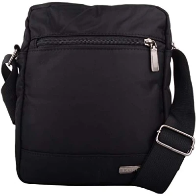 Image of Mens/Ladies Polyester Travel/Holiday/Work Cross Body/Shoulder Bag Black