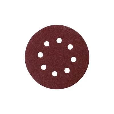 Image of Makita P 43664 Velcro Backed Abrasive Discs 5&quot; Red