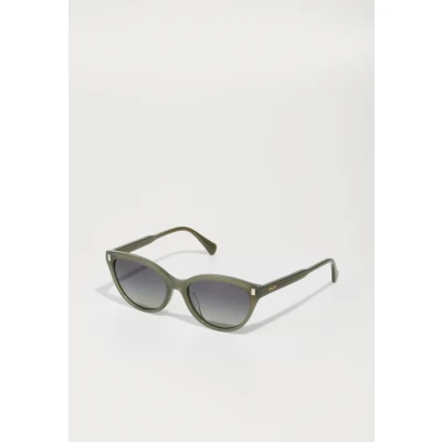 Image of Ralph Lauren Sunglasses, Women&#039;s, Size: 55, Shiny opal green