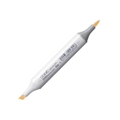 Image of Copic Sketch Coloured Marker Pen (E 0000) Floral White, For Art &amp; Crafts, Colouring, Graphics, Highlighter, Design, Anime, Professional Beginners, Supplies Colouring Books
