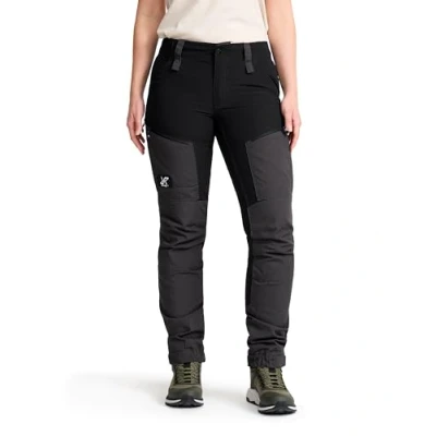 Image of RevolutionRace Women&#039;s RVRC GP Pro Trousers, Durable and Ventilated Trousers for Hiking, Walking, Exploring All Other Outdoor Activities, Jet Black, S