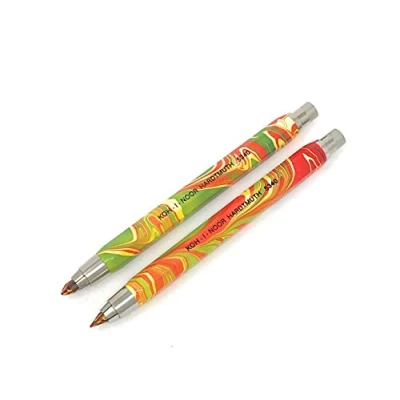 Image of KOH I NOOR Metal Mechanical Pencil with Lead Sharpener Thickness: 5.6 mm Magic (Multi Colour) 2 Magicstifte multicoloured