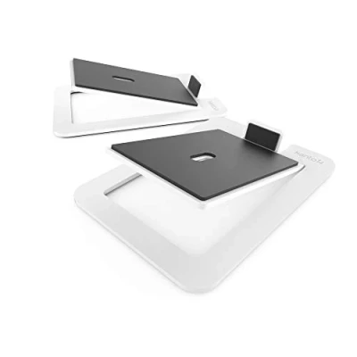 Image of Kanto S6 Large Desktop Speaker Stands White