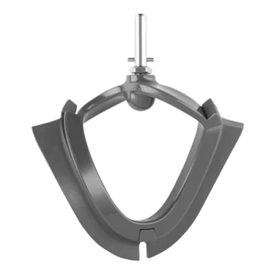 Image of SPARES2GO Flexible Beater Creaming Whisk Compatible with Kenwood Chef AT501 Kitchen Machine Mixer (Grey)