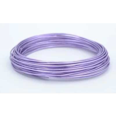 Image of celloexpress Aluminium Craft Wire 0.8mm x 20m (Diameter Length) LAVENDER