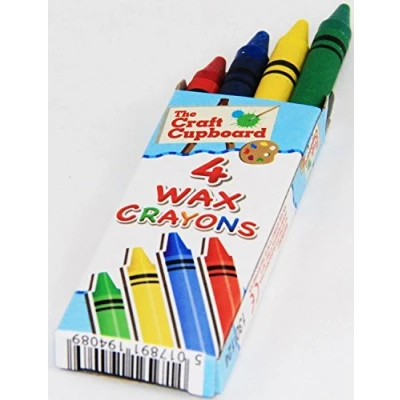 Image of 8 pack of 4 Wax Crayons Party Bag Filler