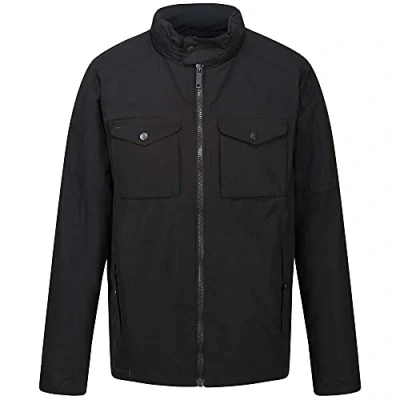 Image of Regatta Haldor Shell Men&#039;s Jacket, black/black., S