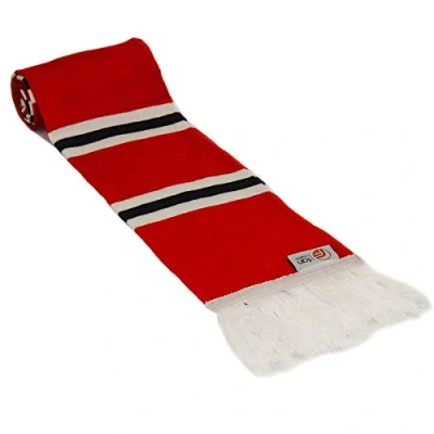Image of fan originals 3 Bar Football Scarf in Man United Colours