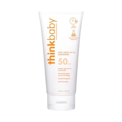 Image of Thinkbaby Sunscreen Safe Baby Spf 50 Plus 6 Oz