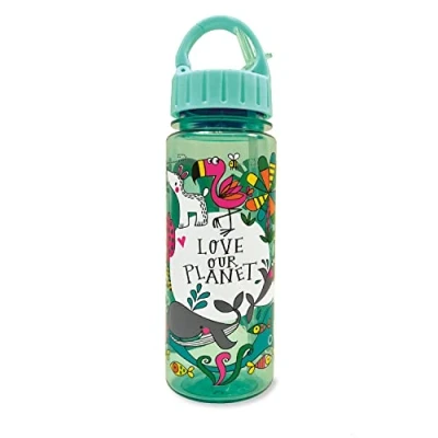 Image of Rachel Ellen Love Our Planet Plastic Water Bottle