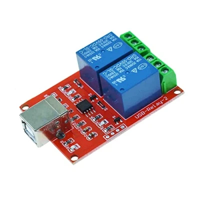 Image of 1/2/4/8 Channel 10A PC USB Control Switch Relay Module Free Drive Programmable Computer Driver Intelligent Controller (5V 2 Channel)
