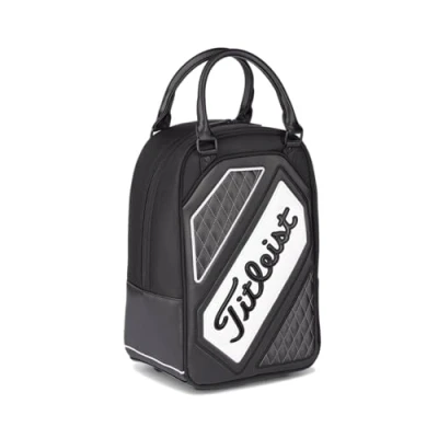 Image of Titleist Tour Series Practice Ball Bag, Black/White
