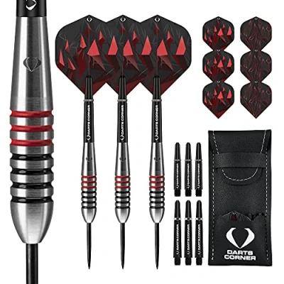 Image of Darts Corner Astrofire Ringed Steel Tip Dart Set 29g