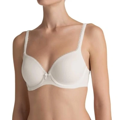 Image of Triumph Women&#039;s ideally Soft T Shirt Bra, White, 34DD