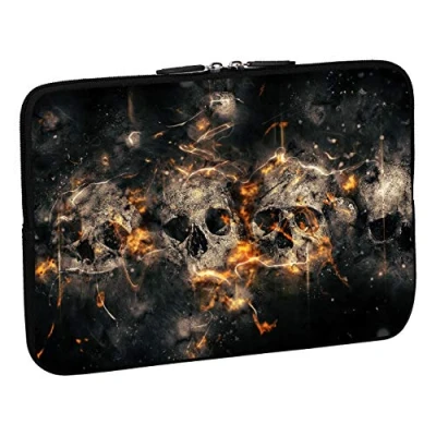 Image of PEDEA Design tablet case 10.1 inch skulls