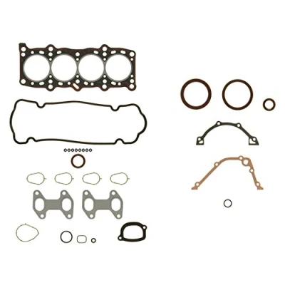 Image of 71716869, 71718389 Full Gasket Set, engine AJUSA 50203200 with cylinder head gasket, valve stem seals FIBERMAX FIAT: Panda II Hatchback