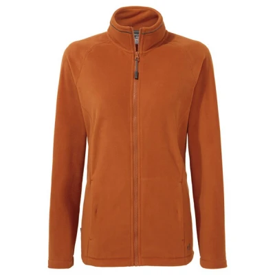 Image of Craghoppers Womens/Ladies Expert Miska 200 Fleece Jacket (Potters Clay) Orange Size 8 UK