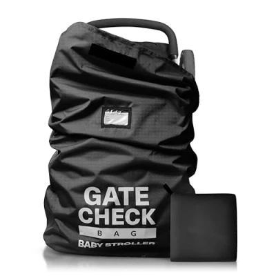 Image of Bramble Large Stroller Bag for Airplane Travel Gate Check in Waterproof 116x53cm (Black)