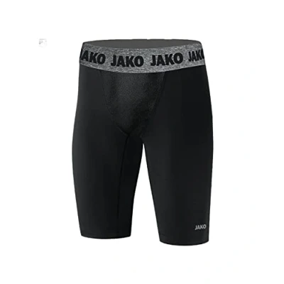Image of JAKO Tight Compression 2.0 Shorts Men&#039;s Black, X Large