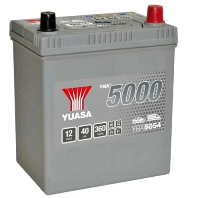 Image of Yuasa YBX5054 12V 40Ah 340A Silver High Performance Battery