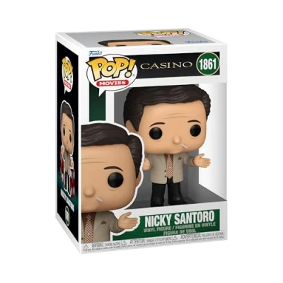 Image of Funko POP! Movies: Casino Nicky Santoro Collectable Vinyl Figure Gift Idea Official Merchandise Toys for Kids &amp; Adults Movies Fans Model Collectors and Display