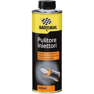 Image of Bardahl Diesel Injector Cleaner Additives, Compatible with Particulate Filter, Lubricates Injectors and Pump, 500 ml