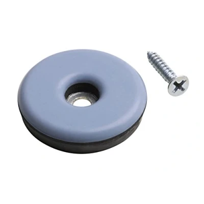 Image of Meister Easyglider with Screw Diameter 38 MM, Set of 4, Grey, 645916