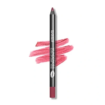 Image of WUNDERBROW LIPS Makeup Gloss Lip Liner Pencil Rose Pink Long Lasting Glossy High Shine, Wunderkiss