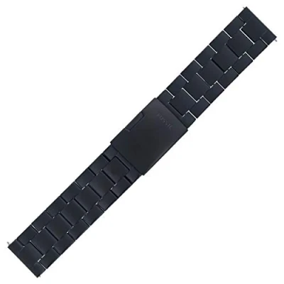 Image of Fossil Watch Strap 22 mm Stainless Steel Grey FS 4682 LB FS4682