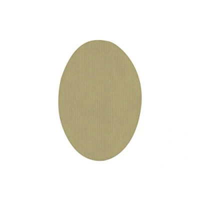Image of Elastic Knee Patches for Clothing Patch to Repair Clothes. 6 Elbow or of 9 x 13 cms. Hazelnut Color
