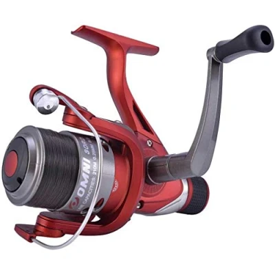 Image of Shakespeare Omni 30 Rear Drag Reel Red, One Size