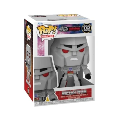 Image of Funko Pop! Retro Toys: Transformers G1 Megatron Classic Collectable Vinyl Figure Gift Idea Official Merchandise Toys for Kids &amp; Adults TV Fans Model Collectors