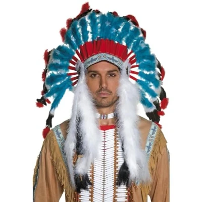 Image of Smiffy&#039;s Western Authentic Indian Headdress