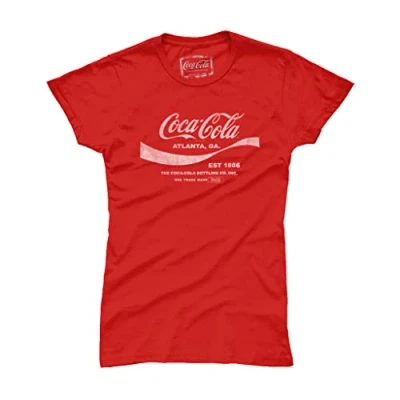 Image of Coca Cola Drink 1886 Women&#039;s T Shirt Black