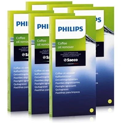 Image of Philips Saeco CA6704/10 Coffee Fat Remover 6 Tablets of 1.6 g (Pack 6)