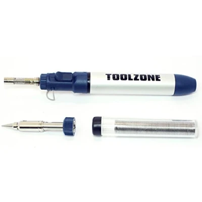 Image of Toolzone 2 In 1 Butane Solder Pencil Torch