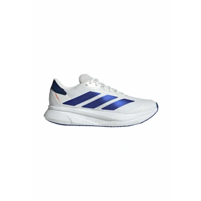 Image of adidas Performance Duramo SL Road running shoes, Men&#039;s, Size: 12.5, Cloud white lucid blue dark shoes