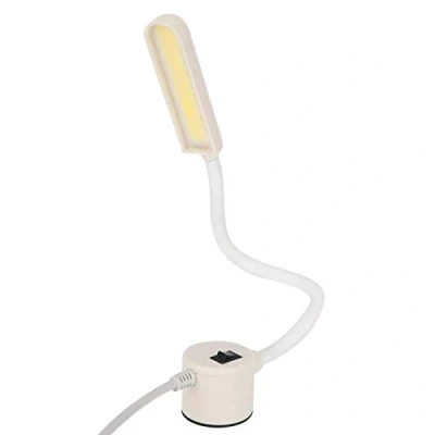 Image of Sewing Machine Light USB Energy Saving Magnetic Work Adjustable Flexible Gooseneck Led Spot Lamp for Studio Lathes Drill Presses Workbenches Parts
