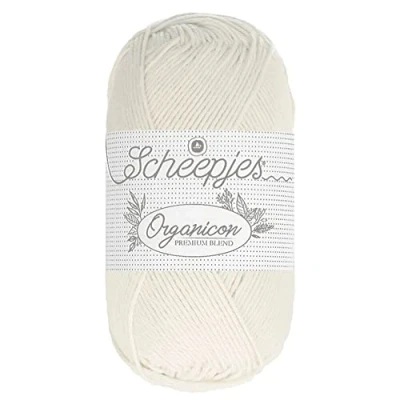 Image of Scheepjes Organicon 202 Soft Cloud Yarn 1x50g