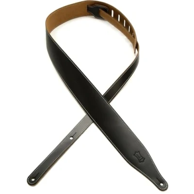 Image of Levy&#039;s Leathers Dm17 xl blk Leather Guitar Strap