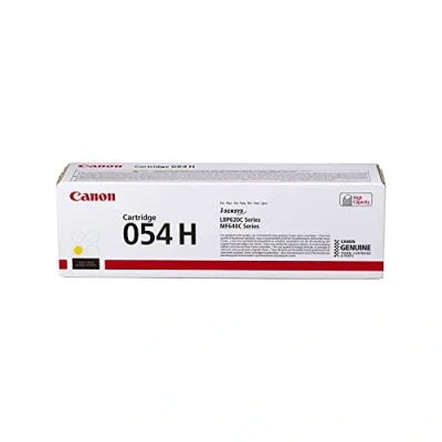 Image of Canon 054 H High Yield Toner Cartridge, Yellow
