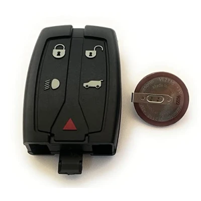 Image of Automobile Locksmith Repair kit compatible for Land Rover Freelander 5 button remote key shell battery VL2330